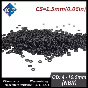 NC O-Ring Seal gasket из нитриловой резины 1.5/2.4/4.6 мм