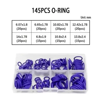 Уплотнительные кольца резиновые 145 шт