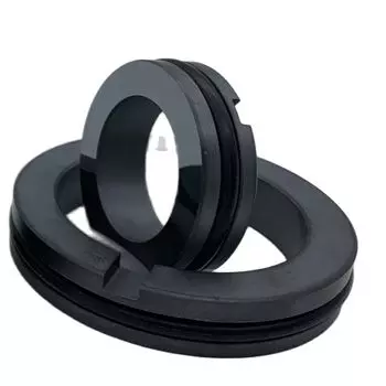 Уплотнительные кольца, стационарные сиденья для механических уплотнений, тип W средняя канавка, 0,5 ~ 2 дюйма, материал: SiC/VIT