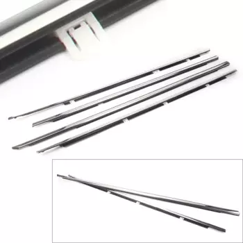 Уплотнительные ленты для ремня окна и двери автомобиля, хромированные резиновые для Honda Accord 1998-2002 2003-2007 2008-2012 2013-2017, 4 шт.