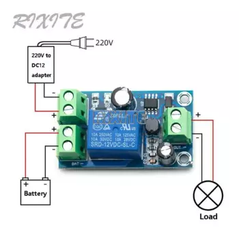 Модуль автоматического переключения питания RIXITE X804 12-48В 10А