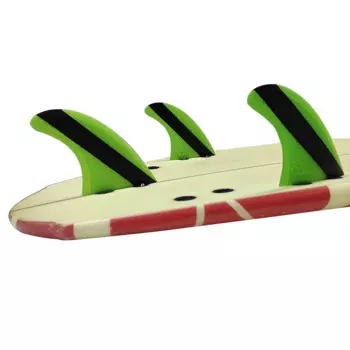 UPSURF FCS плавники Thruster S/M, трехмерные искусственные ласты для серфинга, 3 ласты в комплекте, двойные вкладки, плавники для серфинга, высокая производительность