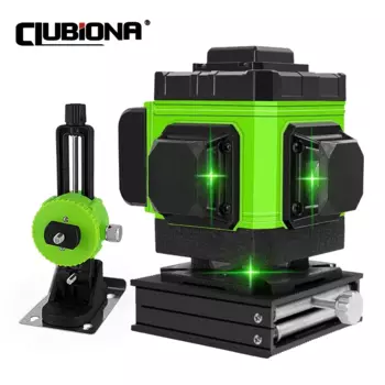 Уровень лазерный Clubiona, 3/4D, 12/16 линий, самонивелирующийся