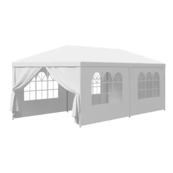 US 10 'x20' наружная Свадебная вечеринка тент для беседки балхадин 6 съемные стены белого цвета