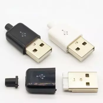 USB 2.0 Адаптеры FAMCDI черный/белый (10 шт.)