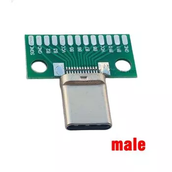 USB 3.1 разъем типа C 24+2P WCLDDCH