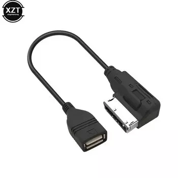 USB AUX кабель музыкальный MDI MMI AMI к USB разъему аудио AUX адаптер провод передачи данных для VW MK5 для AUDI A3 A4 A4L A5 A6 A8 Q5