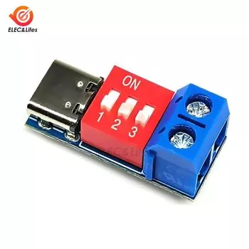 Aideepen USB-C Модуль триггерной платы PD