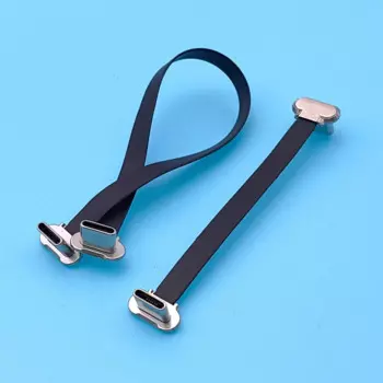 USB C Type-C USB FPC мягкий плоский кабель штекер-штекер зарядный кабель Быстрая зарядка зарядный провод удлинитель для телефона