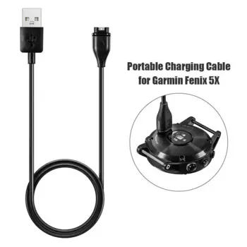 USB Charging Cable Charger for Garmin Fenix 6S 6 5 Plus 5X Vivoactive 3 смарт часы часы мужские наручные 1 M/3.3ft