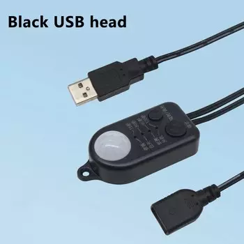 USB-датчик движения с инфракрасным датчиком движения, 5 В/12 В/24 В