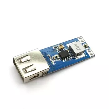 USB DC-DC 3 В 3,7 В 4,2 В до 5 В USB 1A 2A повышающий преобразователь плата