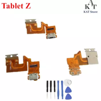 USB док-станция для Xperia Tablet Z SGP311 SGP312 SGP321, шлейф с разъемом для зарядки, лента, запасная часть, подарок, 1 шт.
