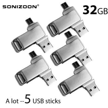 USB-флеш-накопитель SONIZOON TPYE, OTG, USB Type-C, 8 ГБ, 16 ГБ, 32 ГБ