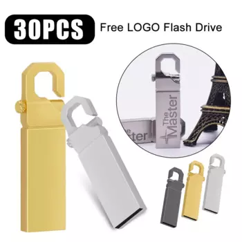 USB-флеш-накопитель водонепроницаемый, 64/32/128/8/2,0 ГБ, 30 шт./партия