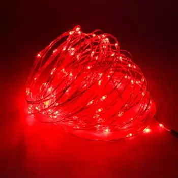 USB гирлянда OKAL RED EAST LED 1-30 м
