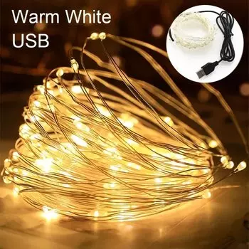 USB гирлянды из медной проволоки OEING