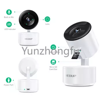 Usb-камера видеонаблюдения EDUP, 1080P, Wi-Fi, 1080p