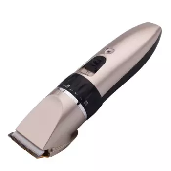USB Керамический триммер для волос с R-Blade, перезаряжаемая машинка для стрижки волос, 4X дополнительная ограничивающая расческа, бесшумный двигатель для детей, детей, мужчин