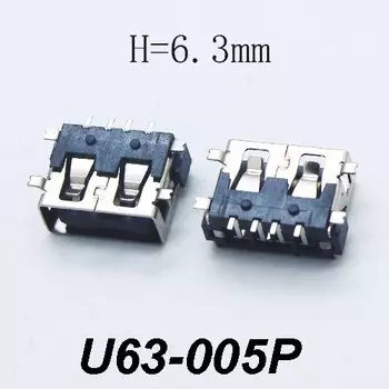 USB разъем 2.0, 10 шт.