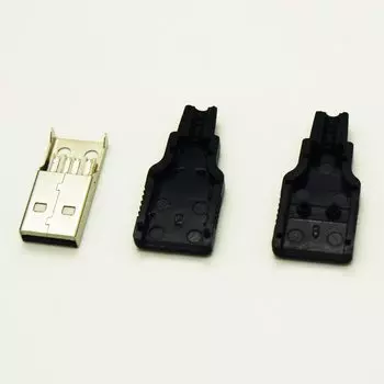 USB разъемы пайка 2.0 5шт