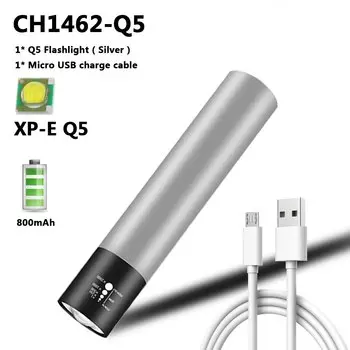 USB Rechargeable LED Flashlight ceholyd