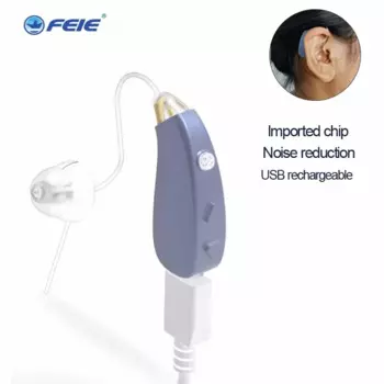 USB-слуховые аппараты для обоих ушей, перезаряжаемый усилитель звука Audifonos, профессиональный слуховой аппарат, слуховой аппарат BTE для глухоты/пожилых людей