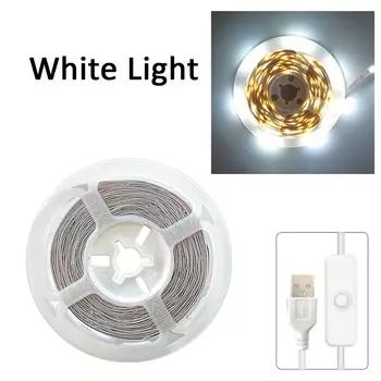 USB светодиодная лента Mikenoon 30 LED 5В белый/теплый белый