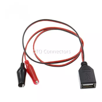 USB тестер крокодиловые зажимы