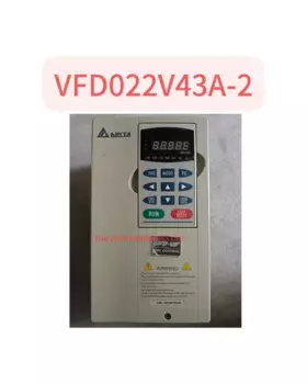 Б/у инвертор VFD022V43A-2 3-фазный вход 2,2 кВт, нормальная функция тестирования
