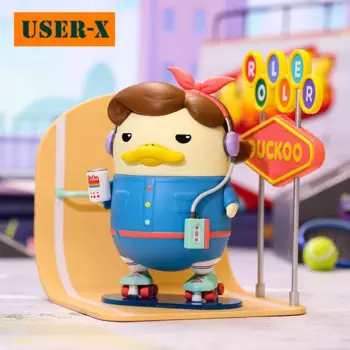 USER-X DUCKOO фигурки роликов Ограниченная серия большая кукла экшн кавайное аниме животное милая детская игрушка фигурки девочка подарок на день рождения
