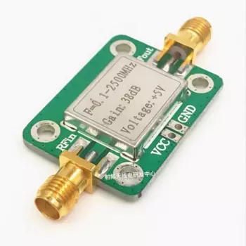 Усилитель для микроволновой печи RF с высоким коэффициентом усиления 0,1-2500 МГц, усиление = 38 дБ, 2 шт.