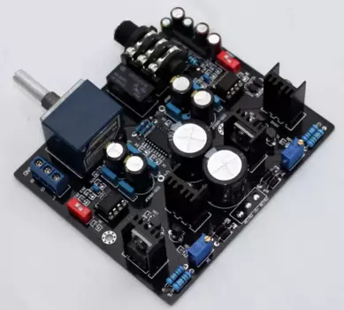 Усилитель для наушников TPA6120A, панель ALPS Tone Tuning Deluxe Edition