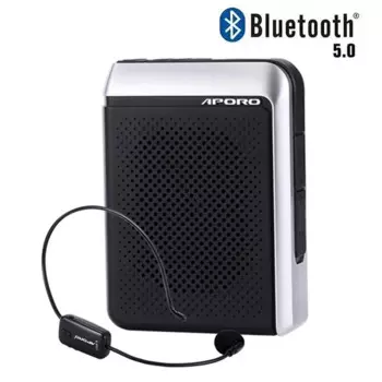 Усилитель голоса T18 30 Вт UHF беспроводной микрофон Bluetooth 5,0 динамик для учителей колледжа школы туристических гидов Портативный FM-радио