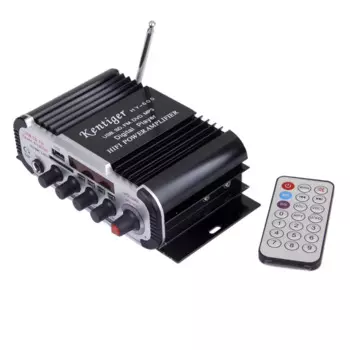 Усилитель мощности 12 В Hi-Fi MP3 с портом USB для карты памяти и пультом дистанционного управления FM для микрофона