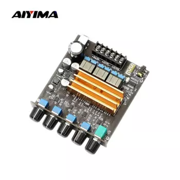 Усилитель мощности AIYIMA TPA3221 Bluetooth 2,1 класса D, Hi-Fi усилитель 200 каналов, звуковой усилитель для домашнего кинотеатра, аудио усилитель 100Wx2 + Вт