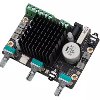 Усилитель мощности Bluetooth 2,1 DSP 2X50w + 100W усилитель сабвуфера трехканальный 31 сегментный Усилитель EQ прочный