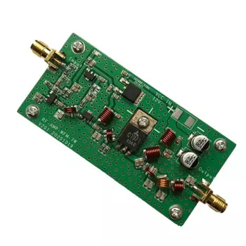 Усилитель мощности RF, вход 65-110 МГц, 1 МВт, 7 Вт, FM-усилитель мощности, передающая антенна, введение, высокочастотный усилитель
