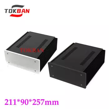 Усилитель мощности Tokban Audio 2109 211*90*257 мм, алюминиевый класс, усилитель для наушников, усилитель шасси, корпус «сделай сам»