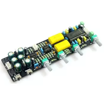 Усилитель объемного звука 3D LM46103, плата управления тоном