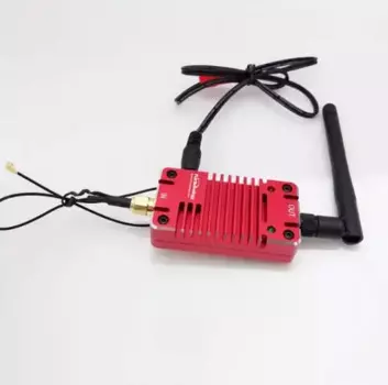 Усилитель сигнала Turbowing 2,4G 4 Вт, усилитель радиосигнала дистанционного управления, усилитель радиосигнала 3-8 км 4000 МВт 6-16 В для приемника-передатчика FPV