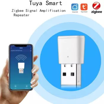 Усилитель сигнала Tuya ZigBee, усилитель сигнала для умного дома, USB-удлинитель, стабильная передача сигнала ZigBee3.0