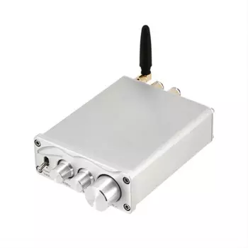Усилитель звука Hi-Fi MA12070 80Wx2, Bluetooth 5,0, стерео аудио усилитель мощности для домашнего кинотеатра, усилитель для караоке-Серебристый