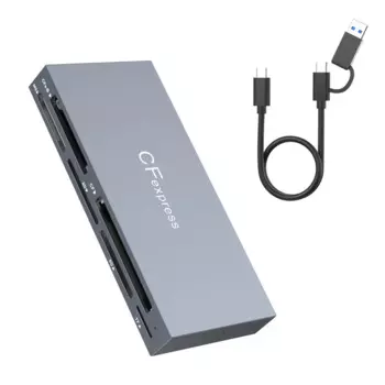 Устройство чтения карт памяти Cfexpress Type B 6 в 1 для Cfexpress типа B/SD/TF/CF/XD/MS, USB 3,2 Gen 2 10 Гбит/с, адаптер памяти Cfexpress
