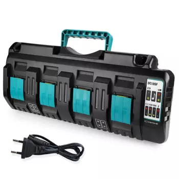 Устройство для быстрой зарядки для Makita DC18SF, 4 порта, 14,4 В, 18 в