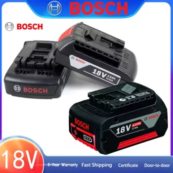 Устройство для быстрой зарядки литий-ионных аккумуляторов Bosch, 18 в, 2 Ач, 4 Ач, электроинструменты Bosch 18 в, подходит для электродрелей 18 в