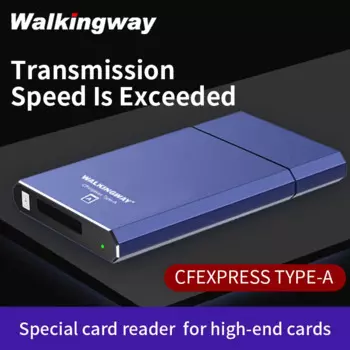 Устройство для чтения карт памяти WalkingWay CFexpress, USB 3,1, Type-C, 10 Гбит/с