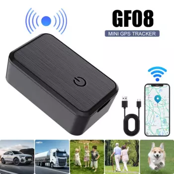Устройство для отслеживания животных, мини-автомобильный GPS-трекер, устройство для отслеживания детей, управление через приложение, магнитное крепление 2G, отслеживание в реальном времени, SIM-сообщение