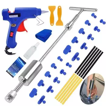 Устройство для удаления вмятин на кузове автомобиля, устройство для удаления вмятин с молотком для удаления вмятин на кузове автомобиля