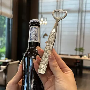 Утолщенная открывалка для бутылок пива из нержавеющей стали 304, отвертка для бутылок, персонализированная креативная многофункциональная открывалка для крышек